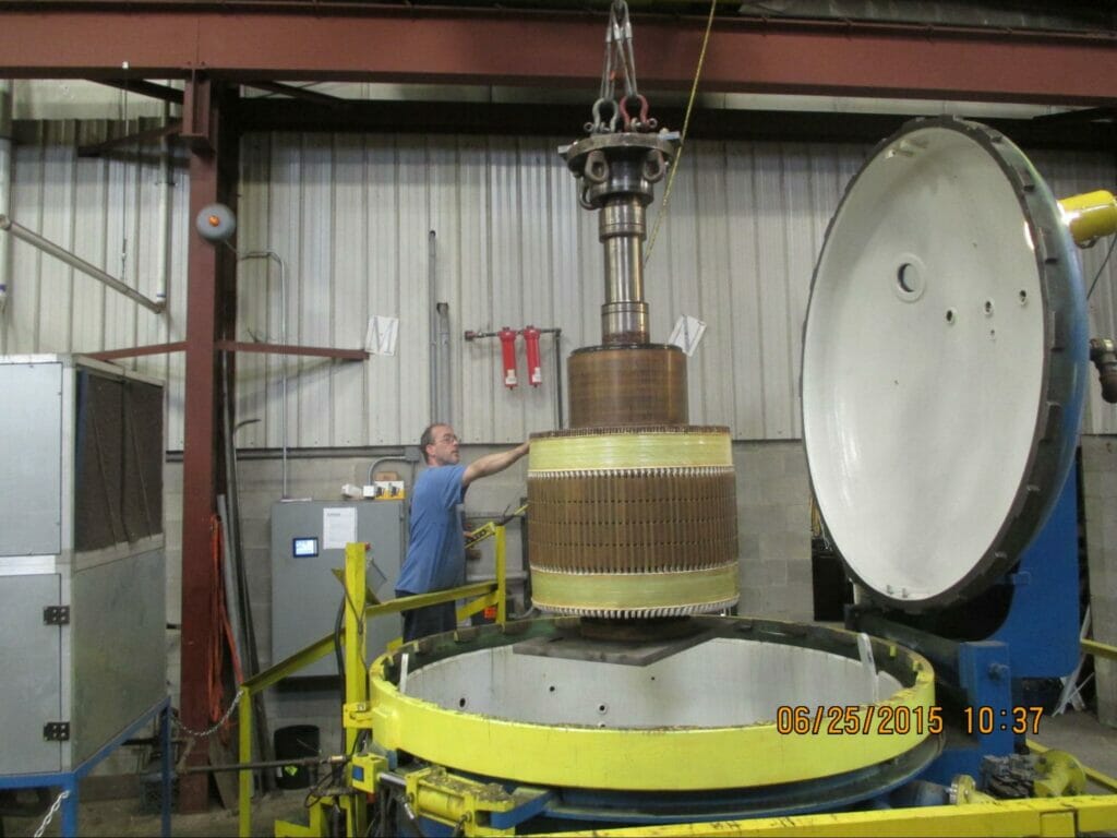 Vacuum Pressure Impregnation (VPI) - 7 feet Diameter and 10 feet Tall Tank